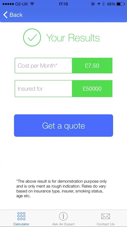 Life Insurance UK Calculator screenshot-3