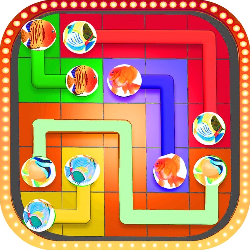 Fish Matching Game ~ Match Fish Color Pair Connecting Games iOS App