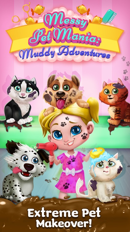 Messy Pet Mania: Muddy Adventures screenshot-4