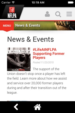 NFLPA.com screenshot 3