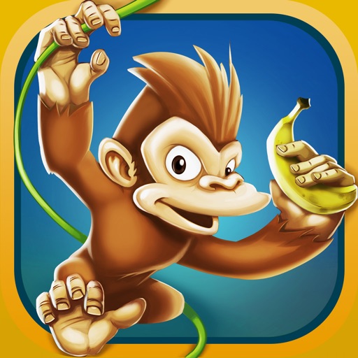 Banana Island - Monkey Run Game iOS App