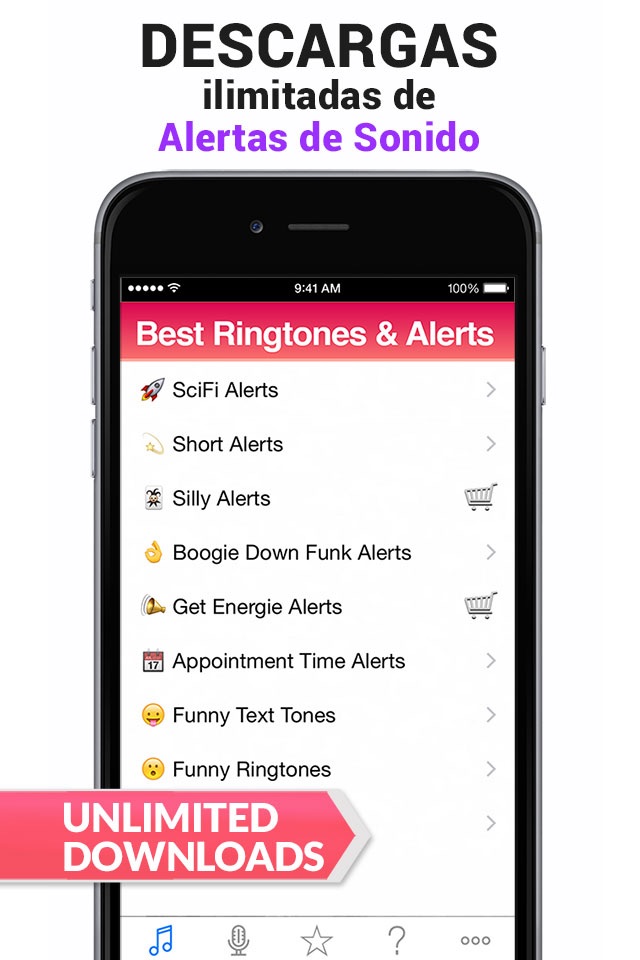 2015 Best Ringtones for iPhone - 5 Apps in 1 screenshot 2