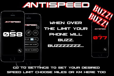 AntiSpeed-Speedometer and Speed Limit Alert for Apple Watch screenshot 3