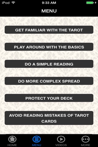 How To Read Tarot Cards - Avoid Reading Mistakes screenshot 4