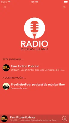 Screenshot 2 Radio Podcastellano 2 iphone