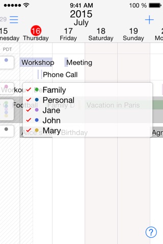Lookahead - Timeline Calendar and Planner screenshot 3