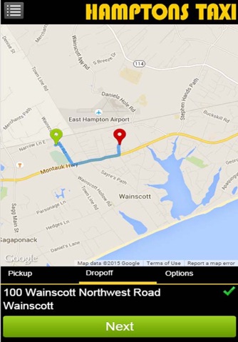 Hamptons Taxi screenshot 2