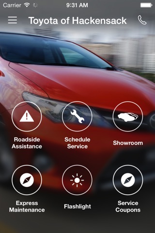 Toyota of Hackensack MLink screenshot 2