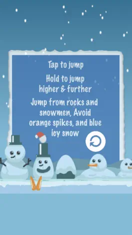 Game screenshot Snow Ball Jump apk