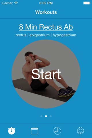 8 Min Ab Workout screenshot 2