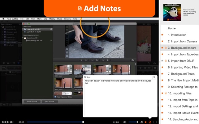Course For Final Cut Pro X 102 - Media- Ingesting and Organi(圖3)-速報App