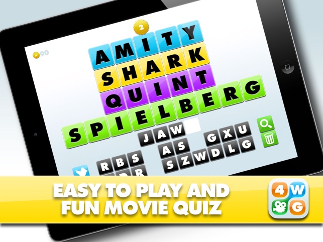 4 Word Movie Game HD - Find the link and guess the movie(圖2)-速報App