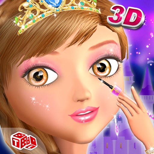 Princess Salon 3D - Girls Summer Party Makeup & Latest Fashion Dress Up Game Icon