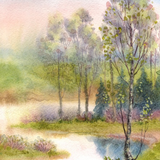 Paint a Spring Landscape in Watercolor icon