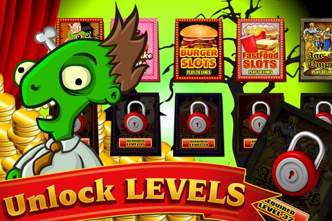 Exploding Zombie Las Vegas Nevada Slots screenshot 2