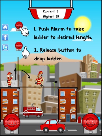 ! Лестница Мания ™ PRO - пожарный спасательной для iPad