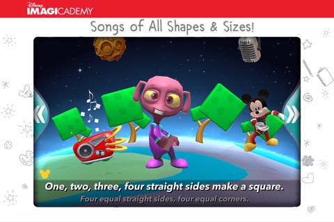 Mickey’s Shapes Sing-Along by Disney Imagicademy screenshot 2