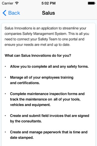 Salus Innovations Pro screenshot 3