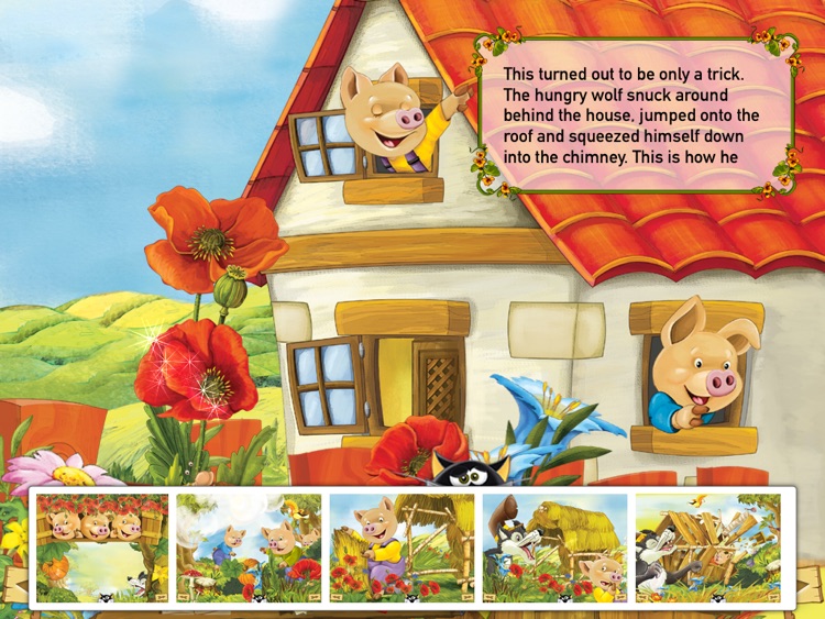 The Three Little Pigs Interactive Fairy Tale screenshot-4