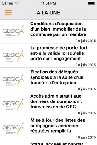 Gesica screenshot 2