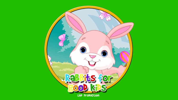 rabbits for good kids - no ads screenshot-0