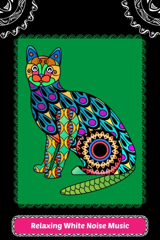 Creative Cats Art Class- Mindfulness Coloring Books for Adults screenshot 3