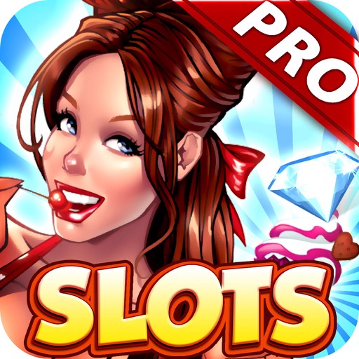 Double Diamond Fruit Cupcake Casino Slot Machine Pro icon