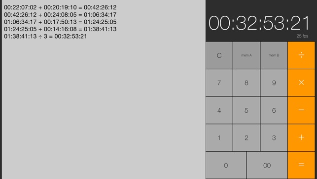 Simple Timecode Calculator(圖2)-速報App