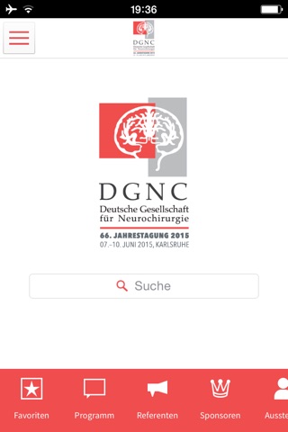 DGNC 2015 - 66. Jahrestagung der Deutschen Gesellschaft für Neurochirurgie screenshot 2