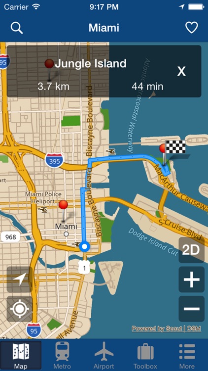 Miami Offline Map - City Metro Airport screenshot-4