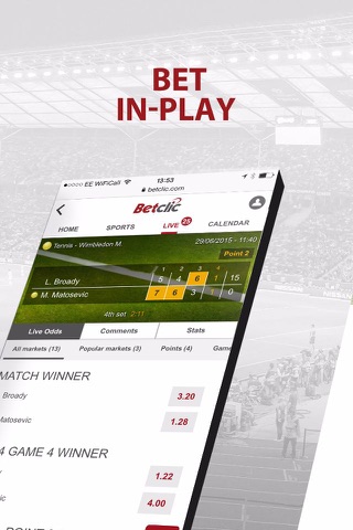 Betclic – Live Sports Betting - Bet on Football, Basketball, Tennis, Rugby and much more! screenshot 3