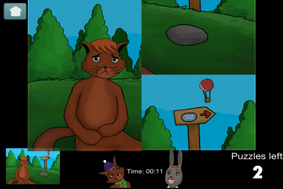 Meowsy - Interactive children storybook with mini games screenshot 4