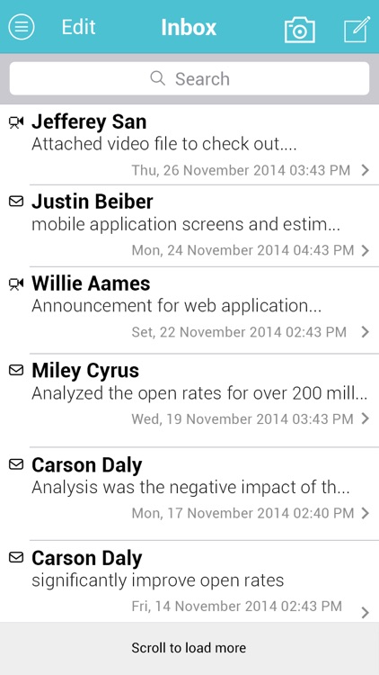 SeenMail iPhone App