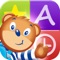 This is an interactive mobile application for children that helps to develop their skills in a playful way