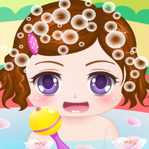 Cute Baby Bathing Game - The hottest kids baby bathing game for girls and kids! iOS App