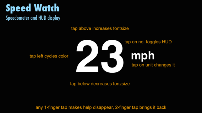 SpeedWatch HUD Free - a Speedometer and 