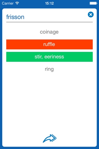 French <> English Dictionary + Vocabulary trainer screenshot 4