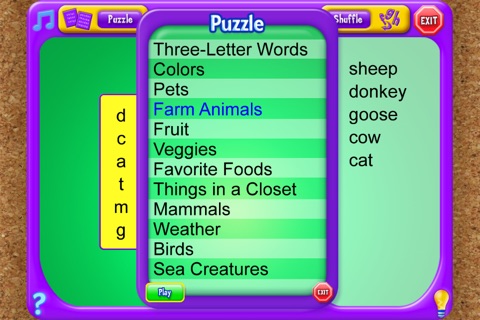 Word Search Jr. - An Educational Game from School Zone screenshot 2