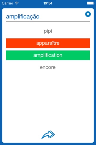 Portuguese <> French Dictionary + Vocabulary trainer screenshot 4