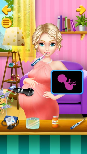 Movie Star Pregnancy Doctor - Baby Care Simulator(圖2)-速報App