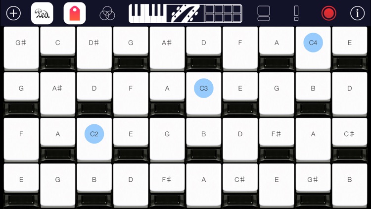 Simple Music - amazing chords creation keyboard app with free piano, guitar, pad sounds, and midi