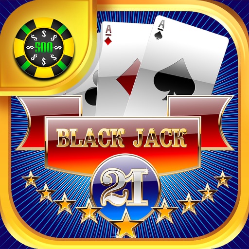 Blackjack 21 Saga - Play the Simple and Easy to Win Casino Card Game for FREE ! Icon