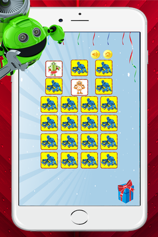 Easy Robot Matching Games for Kids screenshot 2