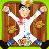 Chef Burger Toss Mania – Aim at dart wheel &amp; hit the target