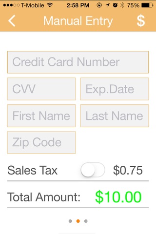 Credit Card Reader for iPhone screenshot 3