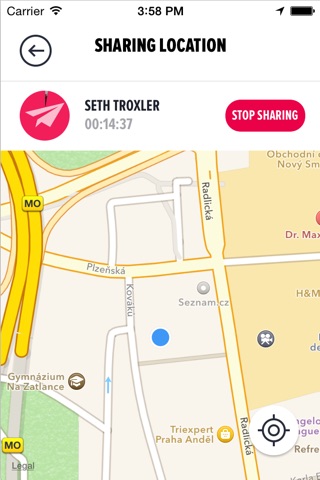Arrive - private GPS location sharing screenshot 4