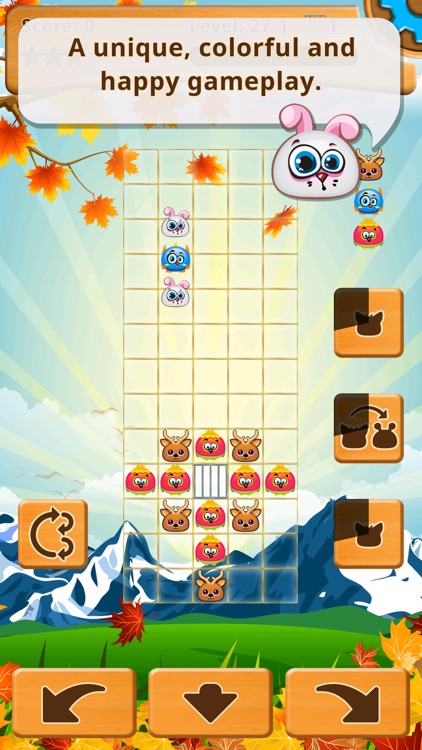 Free Happy Animals - A Columns Style Match Three Game Featuring Cute Animals.