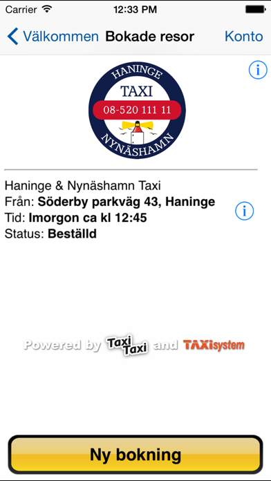 How to cancel & delete Haninge & Nynäshamns Taxi from iphone & ipad 4