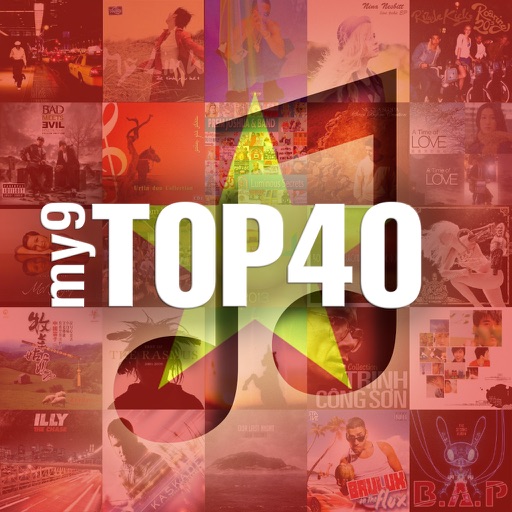 my9 Top 40 : VN bảng xếp hạng âm nhạc Icon