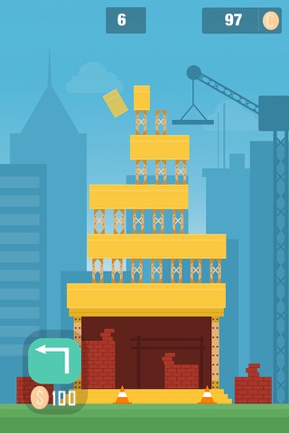 Construction Tower Free - Build By Stacking The Blocks screenshot 2